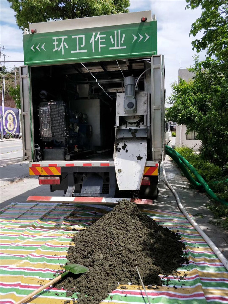 喀喇沁淤泥干湿分离