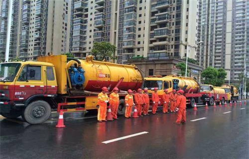 喀喇沁市政管道清淤